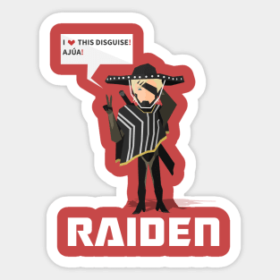 Mariachi Raiden Sticker